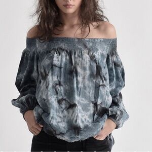 One X One Teaspoon Moon Ridge Sugar Tie Dye Top